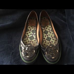 Tory Burch Navy patent leather 6.5